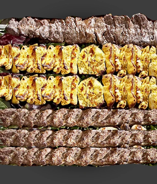 Family Specialties kebab dish